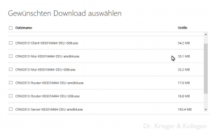 CRM: einige Updates zur Auswahl!