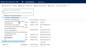 Dashboards für Vertrieb, Service oder Marketing