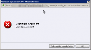 Dynamics CRM 2011 onpremise Sicherheitsrolle