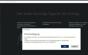 Fehler CRM APP auf Windows